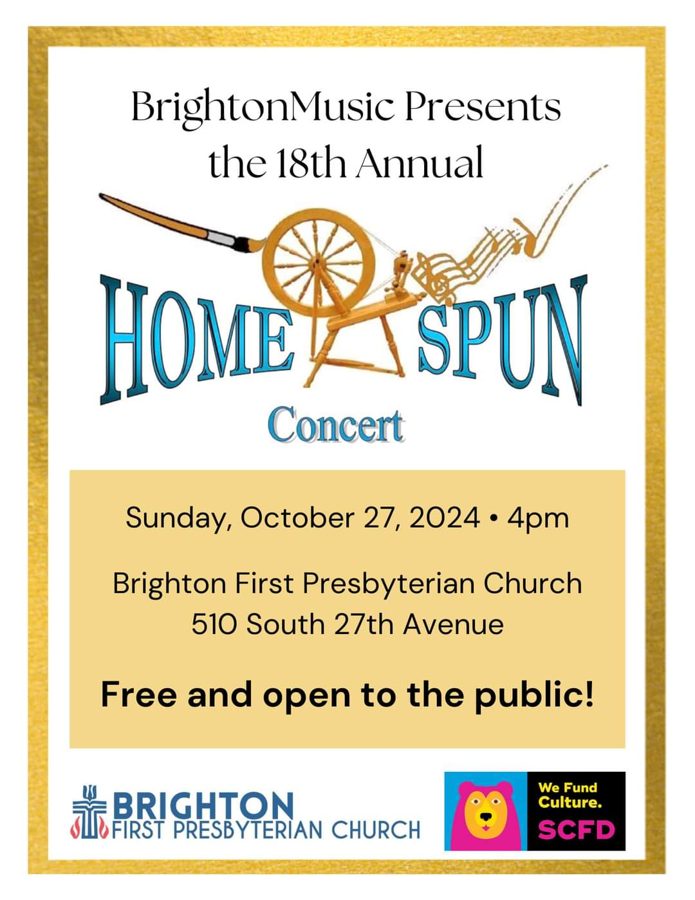 Homespun Concert, October 2024